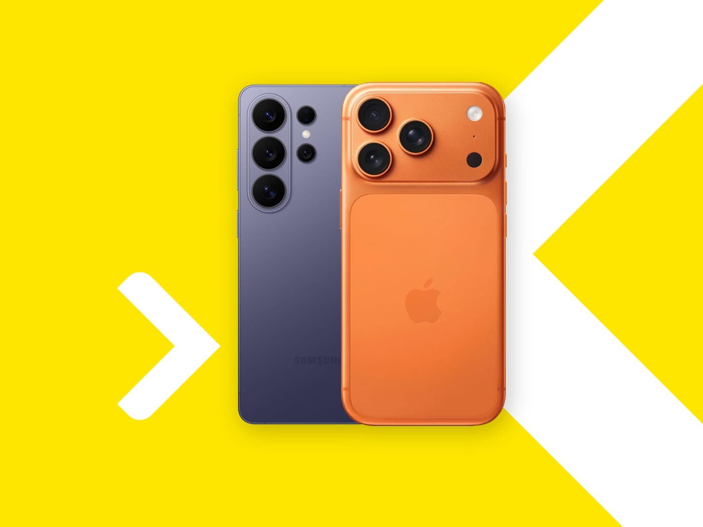iPhone a Samsung Galaxy