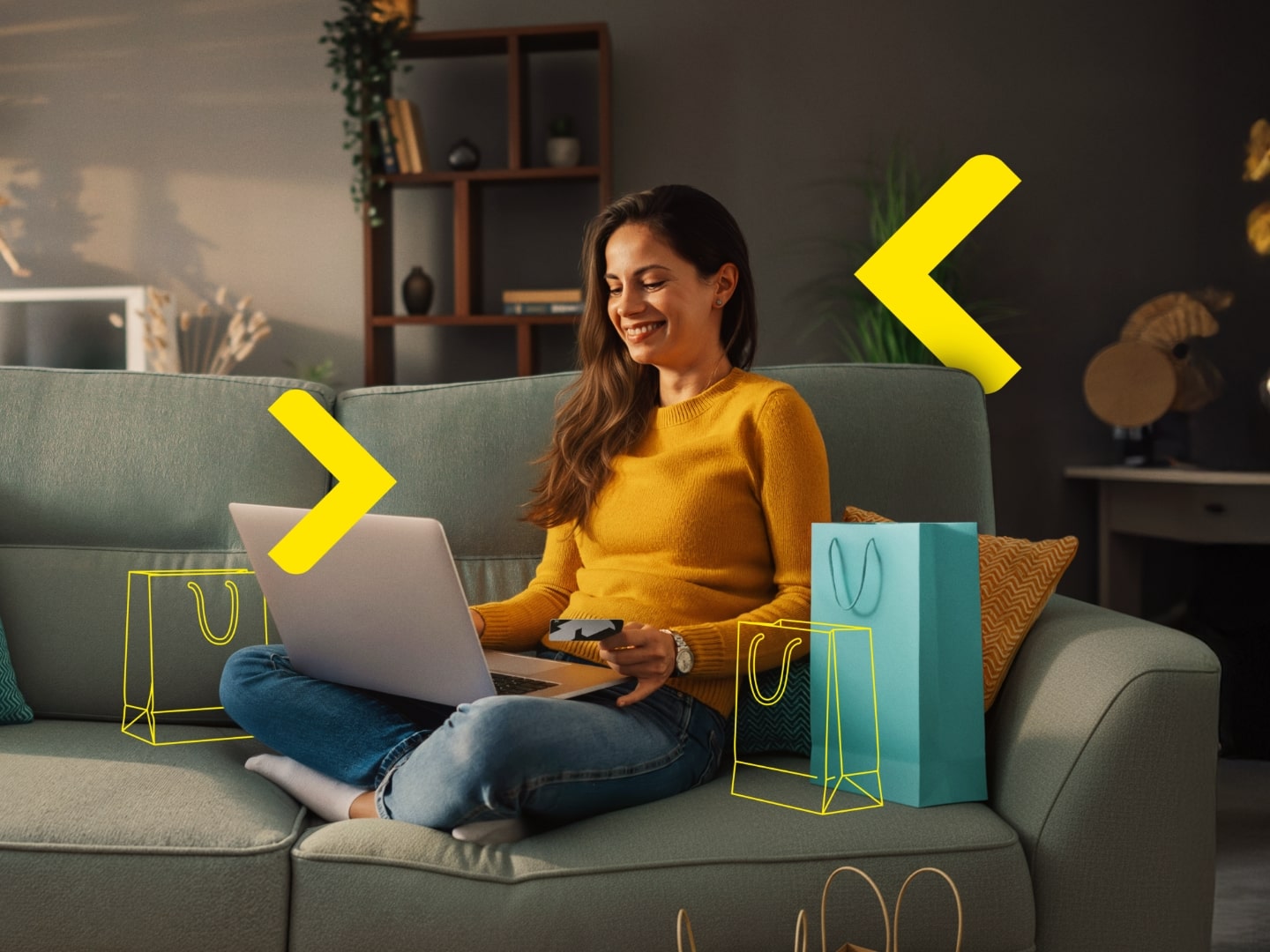 Samozřejmě můžete nakupovat s radostí