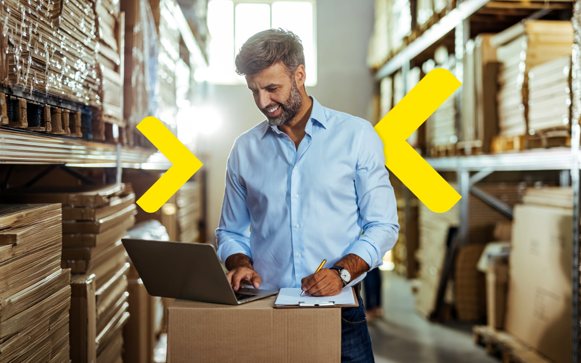 Podnikatel ve skladu